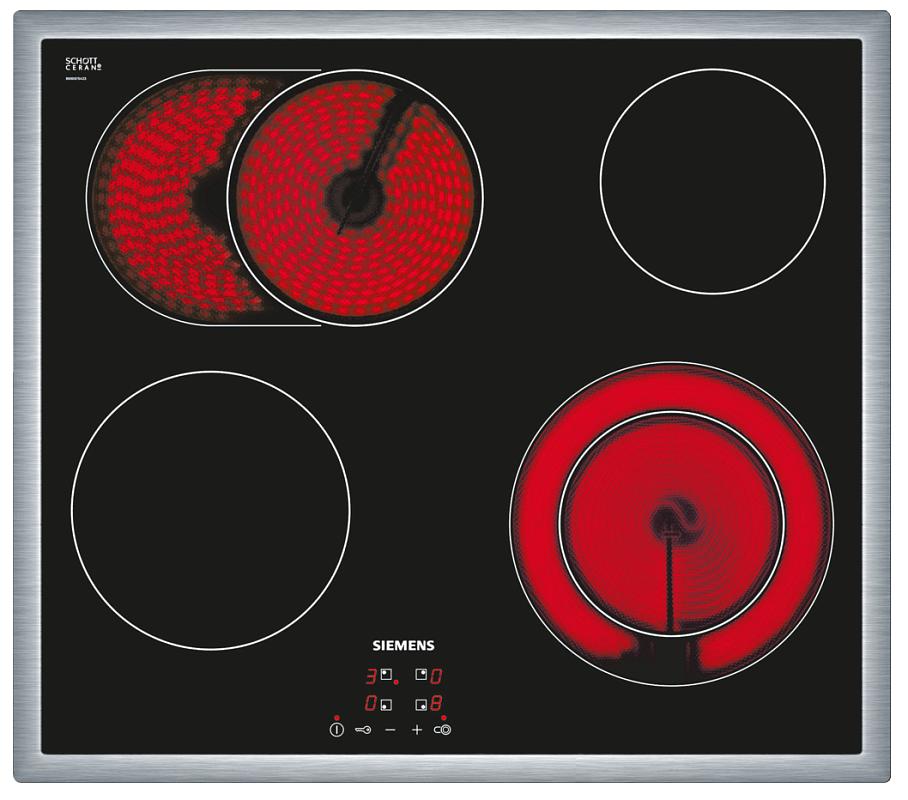 Варочная панель электрическая Siemens ET645HN17E черный