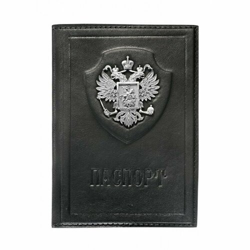 Обложка для паспорта АЛЬТМАСТЕР, черный