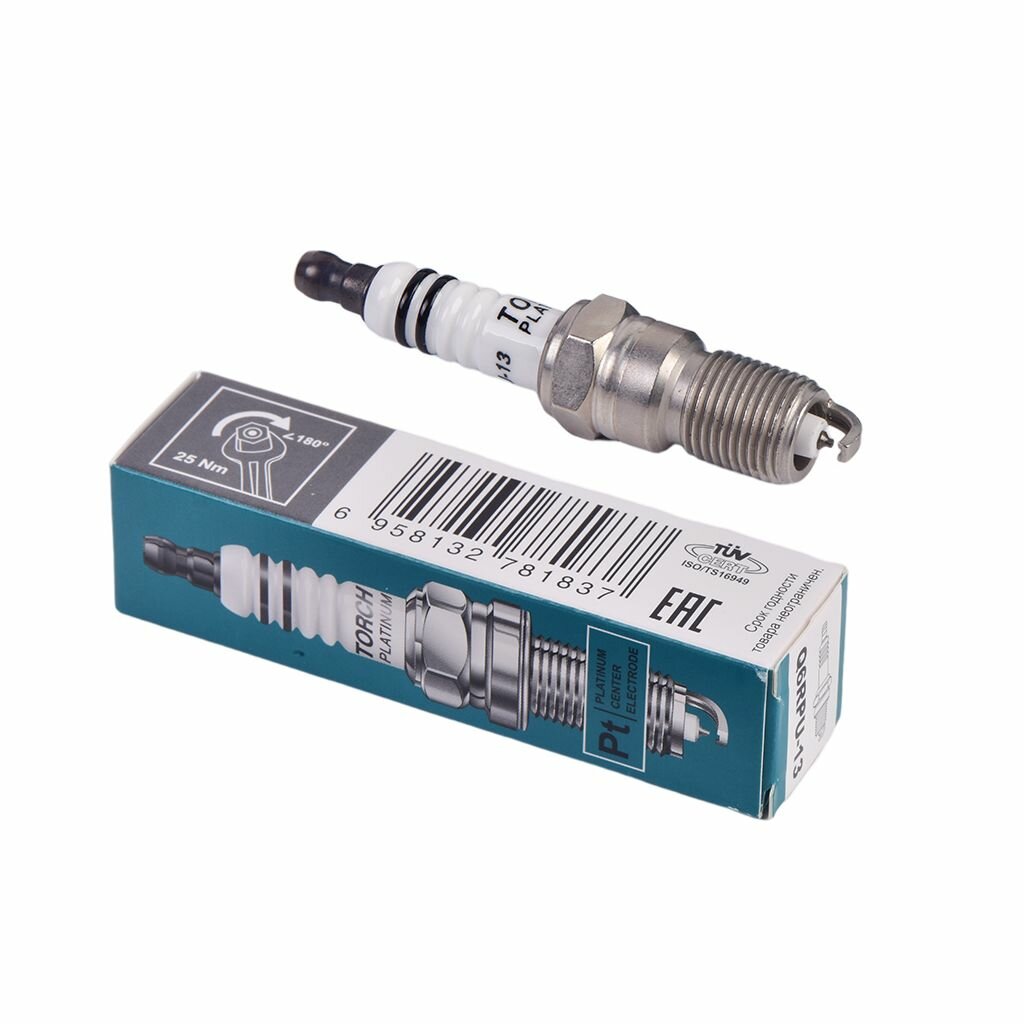 Свеча зажигания PLATINUM Q6RPU-13 TORCH FOCUS II 1,8 2,0 (Q6RTCU-13 Q6RIU-13 1307093)