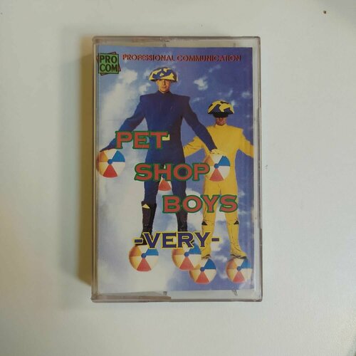 Аудиокассета MC Pet Shop Boys - Very (Польша 1993г.) (Bootleg)
