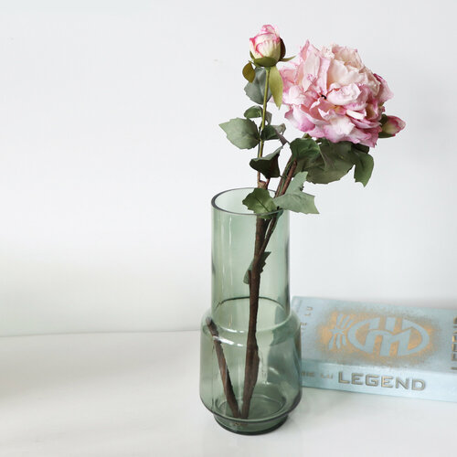 Ваза Mary стекло прозрачно-зеленая 285 см 2899₽