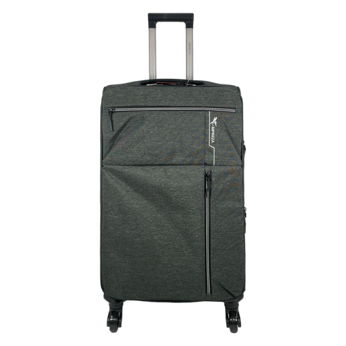 Чемодан Impreza, 105 л, размер L, зеленый чемодан impreza 9001l темно зеленый 105 л размер l зеленый