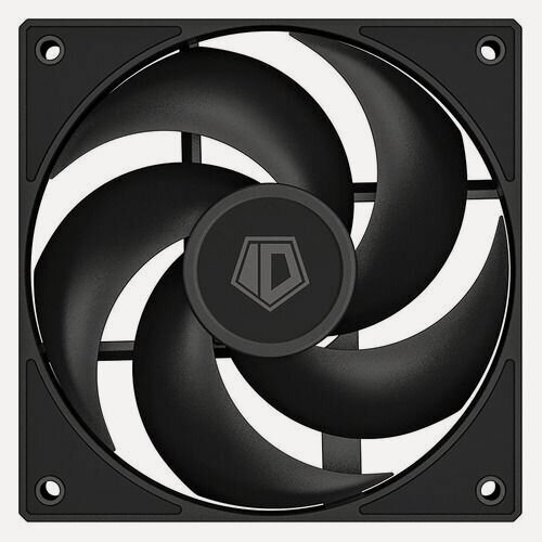 Изображение товара Вентилятор ID-Cooling AS-140-K 140х140x25 черный 4-pin Ret