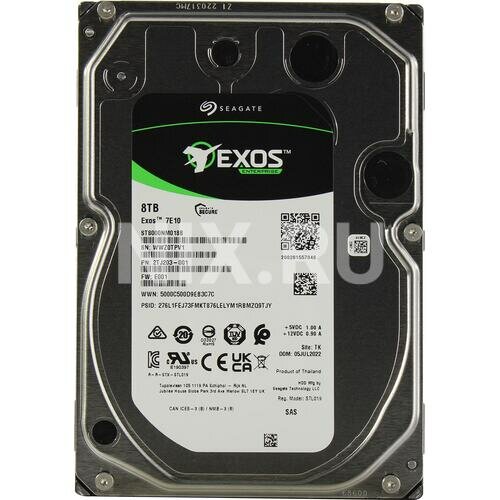 Жесткий диск Seagate Exos 7E10 ST8000NM018B