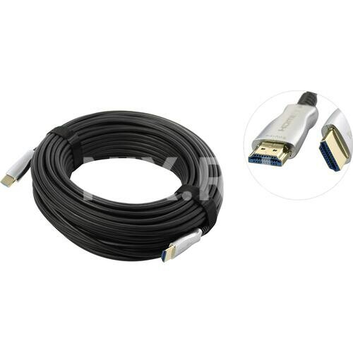 Кабель интерфейсный HDMI-HDMI Telecom активный оптический 19M/M, 4K/60Hz, 30m - фото №16