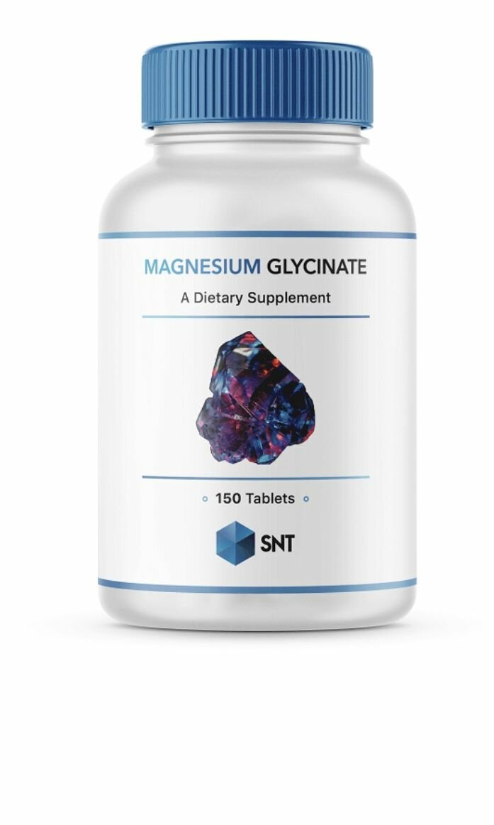 Магний Глицинат SNT Magnesium Glycinate 200 mg 150 таблеток
