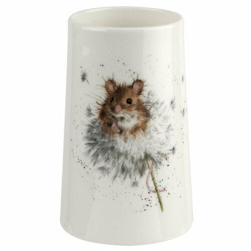 Фарфоровая ваза Мышка 146 см белыйдекор серия Wrendale Designs Royal Worcester RWC WNOH4350-XL 7940₽