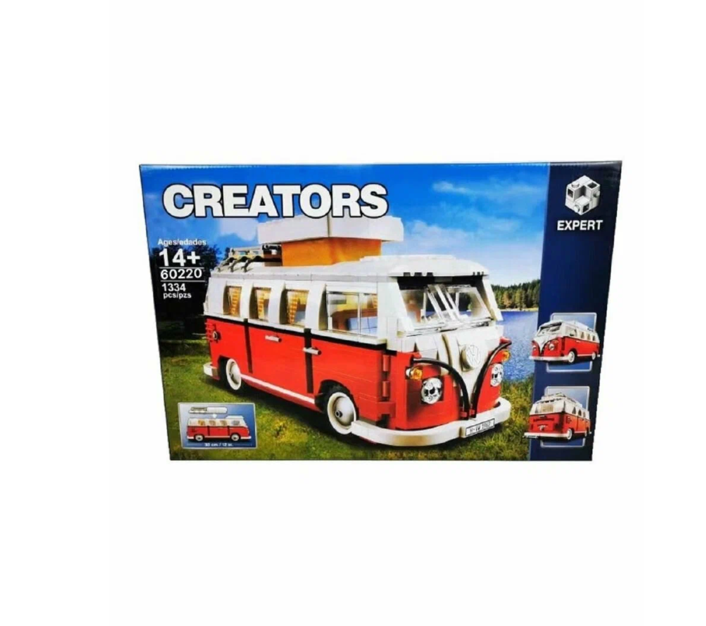 Конструктор Креатор, Автофургон Фольксваген - 1334 дет/совместим с Lego/подарок