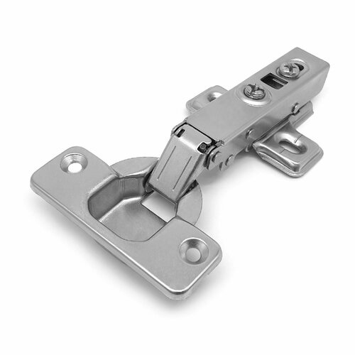 StahlBuro 1109 Clip-On 2шт, хром. Петля мебельная накладная с доводчиком (100)