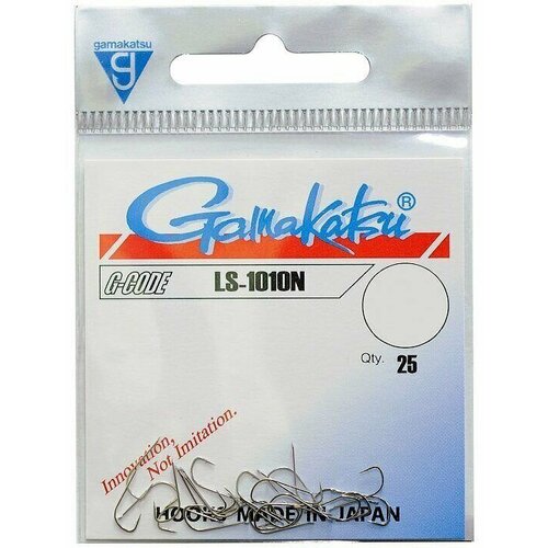 Крючок одинарный Gamakatsu LS-1010N Niсkel 12