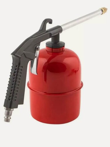 Изображение товара Пневмопистолет для мойки двигателя со съемным бачком 850 мл.