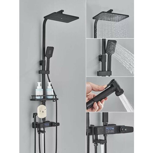 Многофункциональные термостатические смесители для душа 9600₽