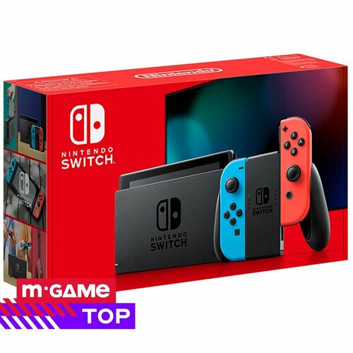 Игровая консоль Nintendo Switch синийкрасный 31999₽