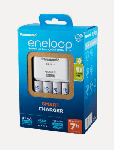 Изображение товара Зарядное устройство Panasonic Advanced Smart Charger + 4AA 2000 mAh