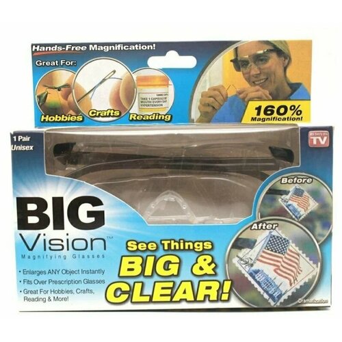 Big Vision (Биг Вижн) увеличительные очки - лупа