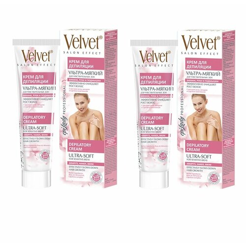 Velvet Депилятор ультра-мягкость, 125 мл, 2 уп
