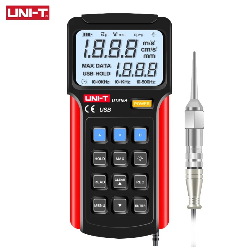 UNI-T UT315A Цифровой измеритель вибрации