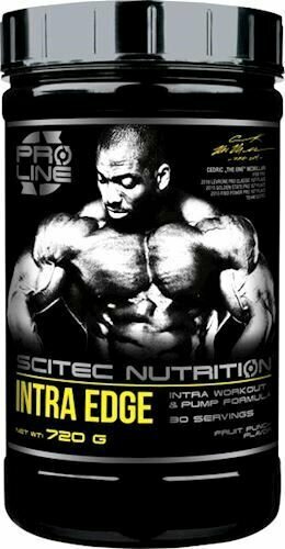 Комплекс тренировочный с углеводами и аминокислотами INTRA EDGE SCITEC NUTRITION 720 грамм фруктовый пунш