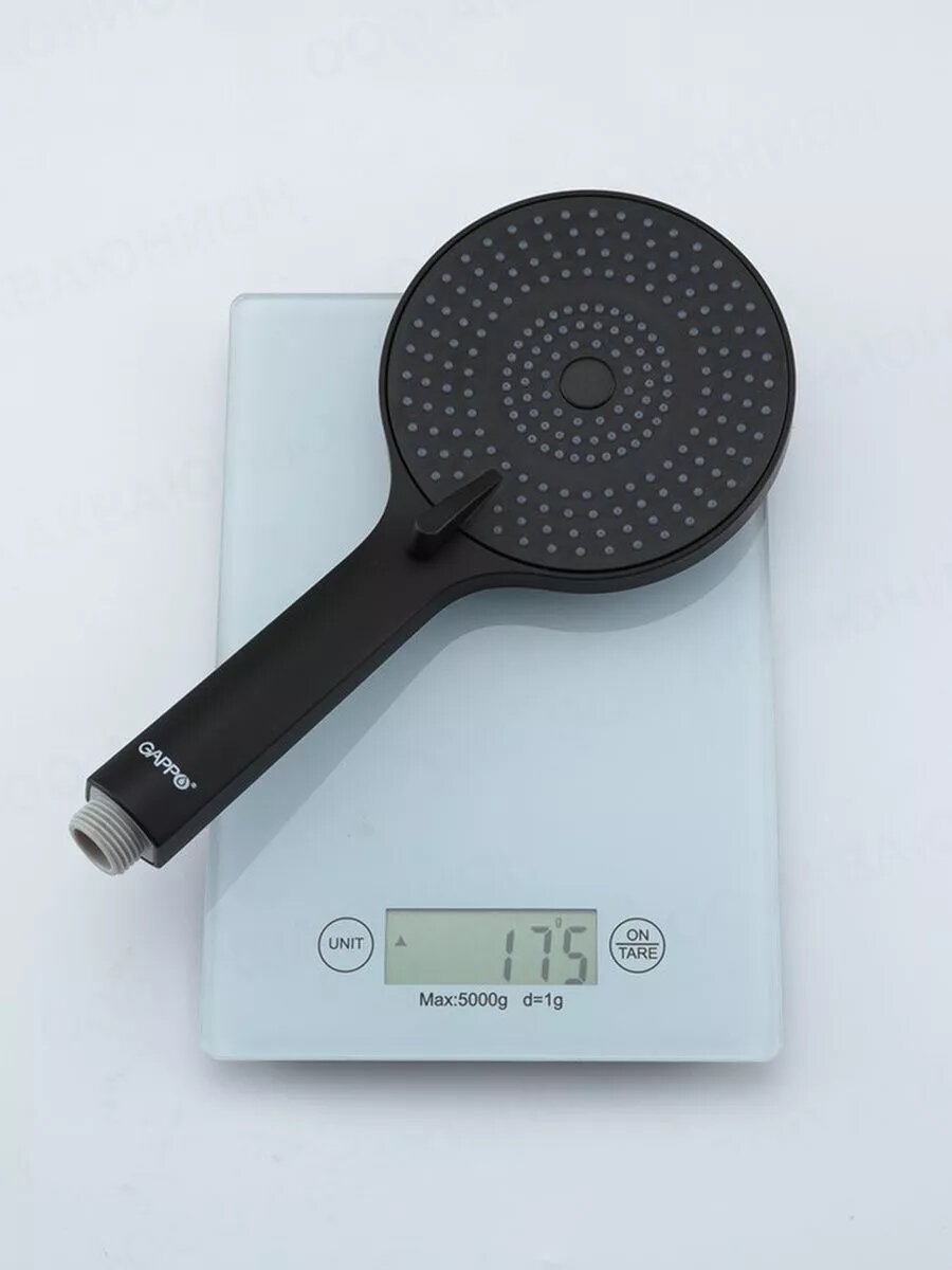 Лейка для душа G006 черный 3 — фото 1