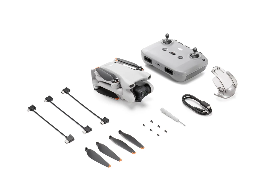 Квадрокоптер DJI Mini 3 с пультом без экрана
