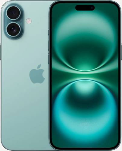 Изображение товара Смартфон Apple iPhone 16 Plus 128 ГБ, Dual: nano SIM + eSIM, Teal | Морская Бирюза