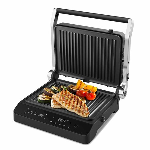 Гриль электрический со съемными панелями TUAREX TK-5002 5 авторежимов открывается на 180 градусов 10990₽