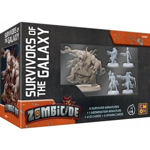 Дополнение к настольной игре Zombicide: Invader - Survivors of the Galaxy Expansion на английском языке