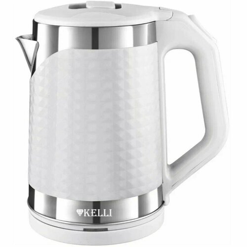 Чайник электрический чайник чайник для дома 2200Вт автоматическое отключение 18 литра двойные стенки белый 1170₽