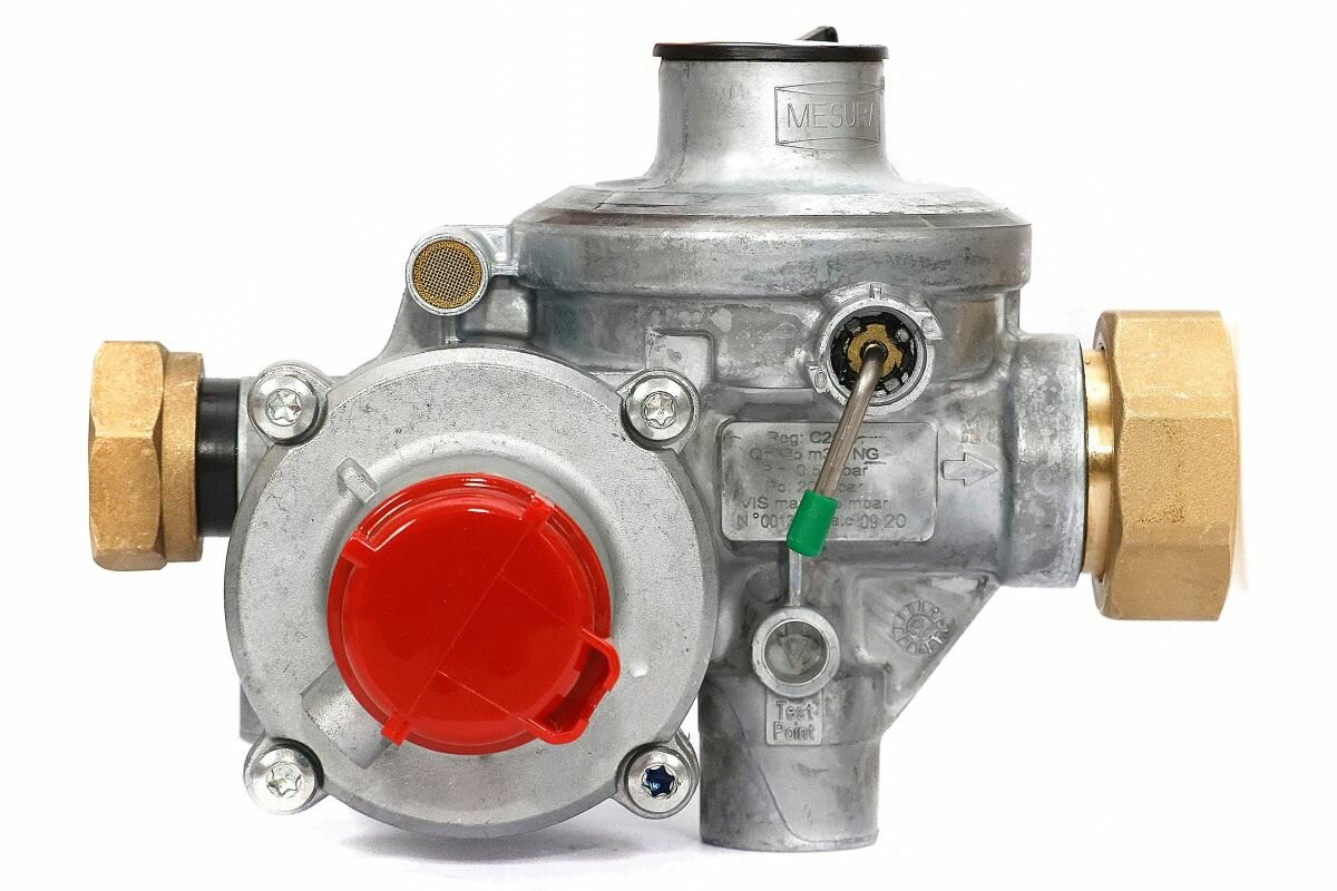 Регулятор давления газа фаргаз ARCTIC RF-10 L, линейный, для метана, от -50°C до +50°C, 10м³/ч