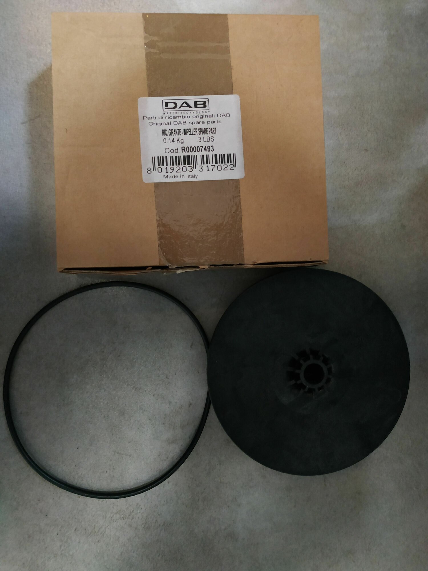 Рабочее колесо (IMPELLER) для насоса DAB K20/41, R00007493