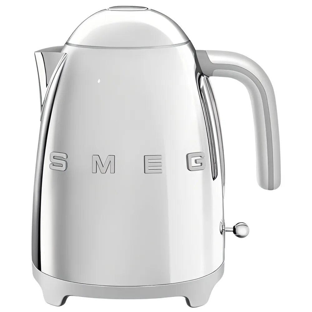 Электрический чайник Smeg KLF03SSEU, 1,7 л, мощность 2200Вт, блокировка включения, серебристый