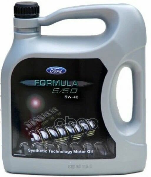 Моторное масло Ford FORMULA S;SD 5W-40 синтетическое 5л - фото №1