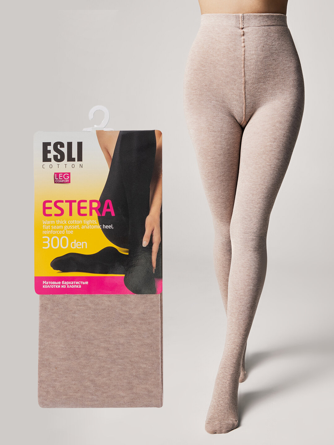 Колготки ESLI ESTERA 300 den 300 den размер 4 beige