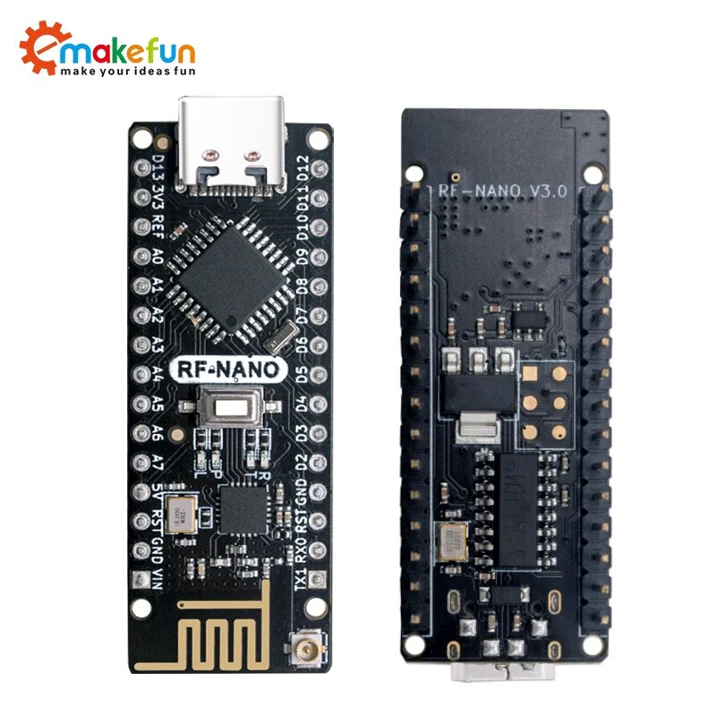 Беспроводная плата RF-Nano для Arduino Nano V3.0 emakefun ATmega328p — фото 1