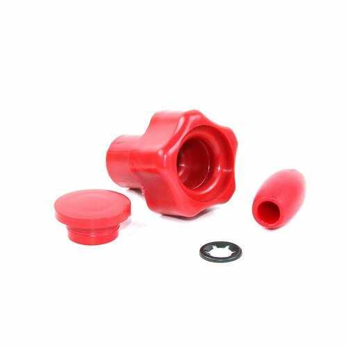 Запасные ручки для опорного колеса и хомута TRAILERCOM Red комплект 500₽