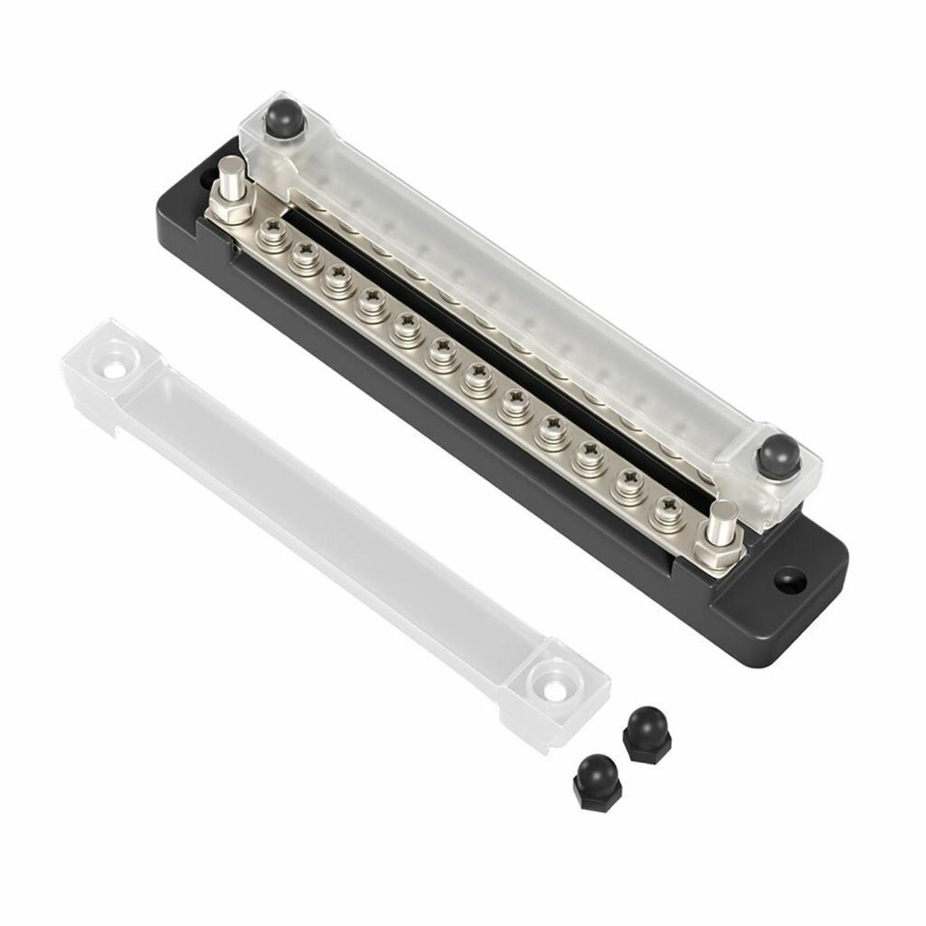 Специнструмент для авто,150A большой ток распределительная шина 12 48V медная шина - 2 ряда 12 контактов, 1 комплект