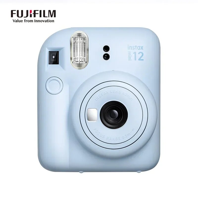 FUJIFILM Instax Mini 12 фотокамера, PASTEL BLUE, Camera 20 Films Set