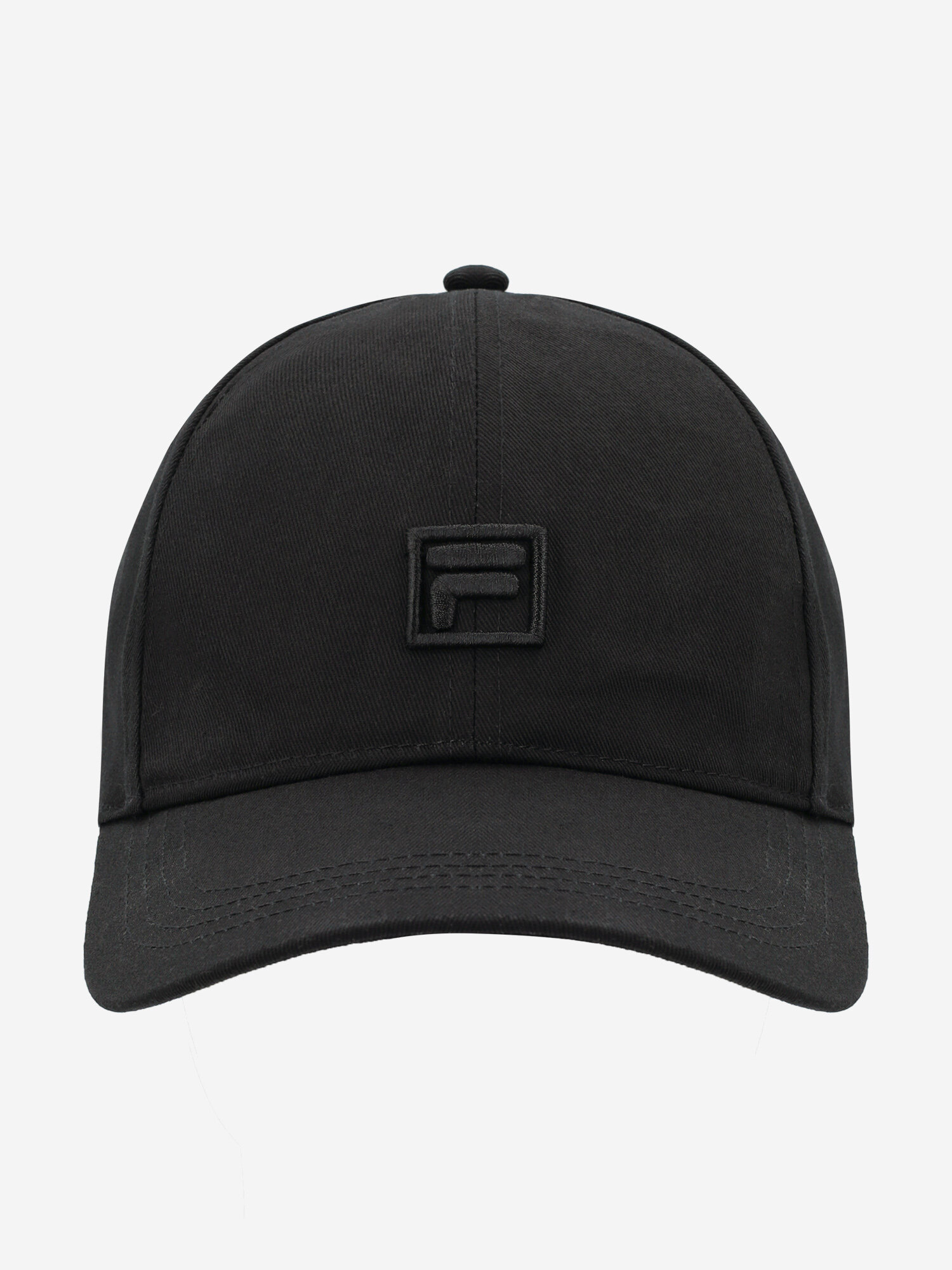 Бейсболка Fila для мужчин и женщин, размер one size, черный — фото 1