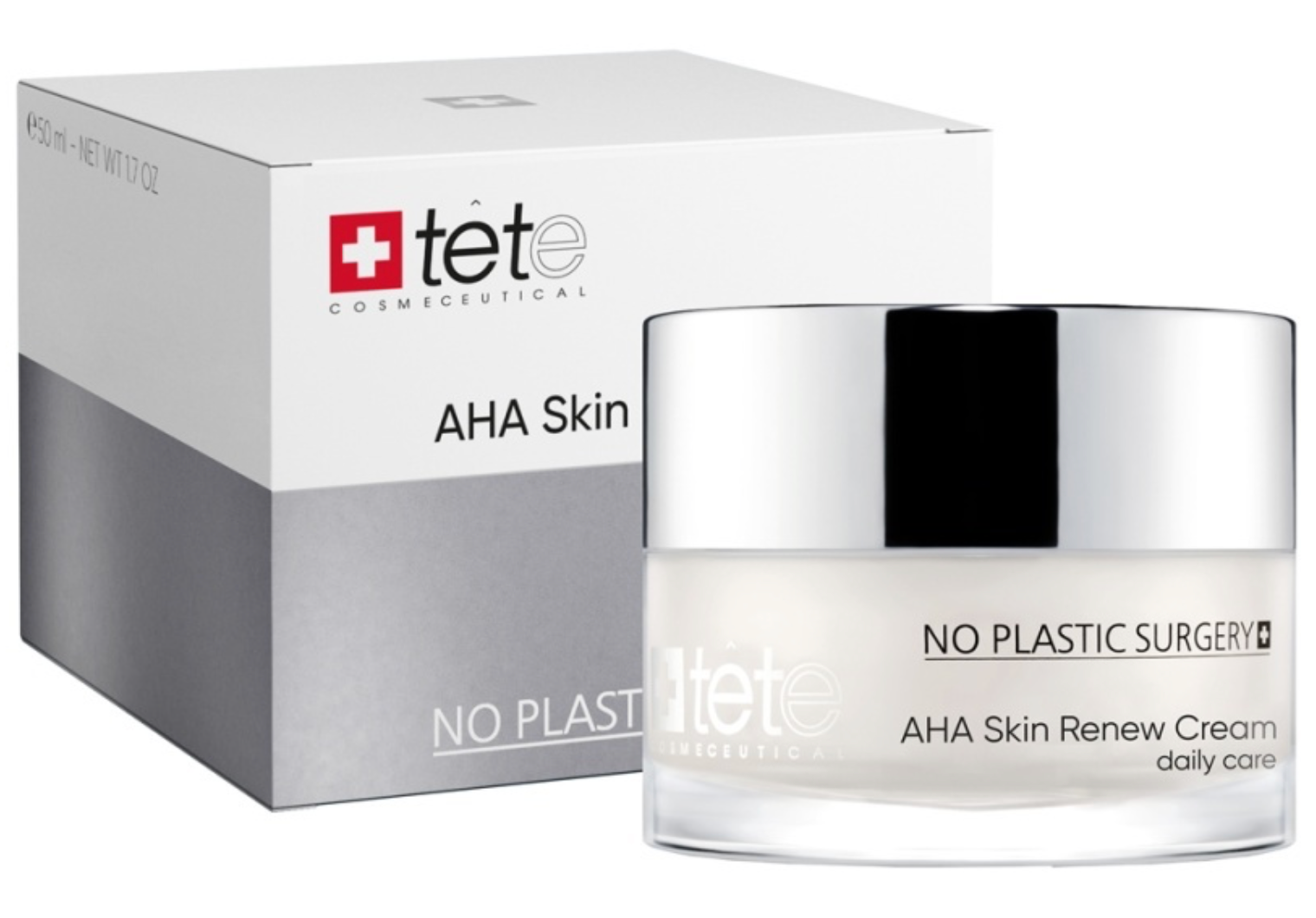 Стимулирующий крем с комплексом AHAкислот 50 мл AHA Skin Renew Cream Tete Cosmeceutical