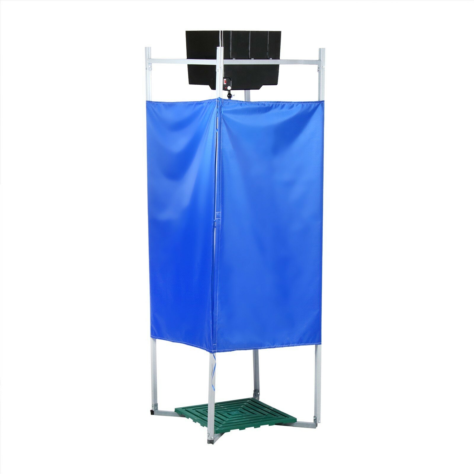 Душ дачный 80 × 80 × 250 см тент бак пластиковый 55 л с ЭВН