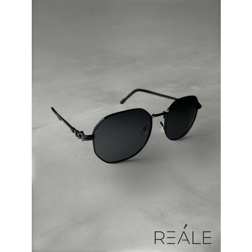 Солнцезащитные очки REALE, черные