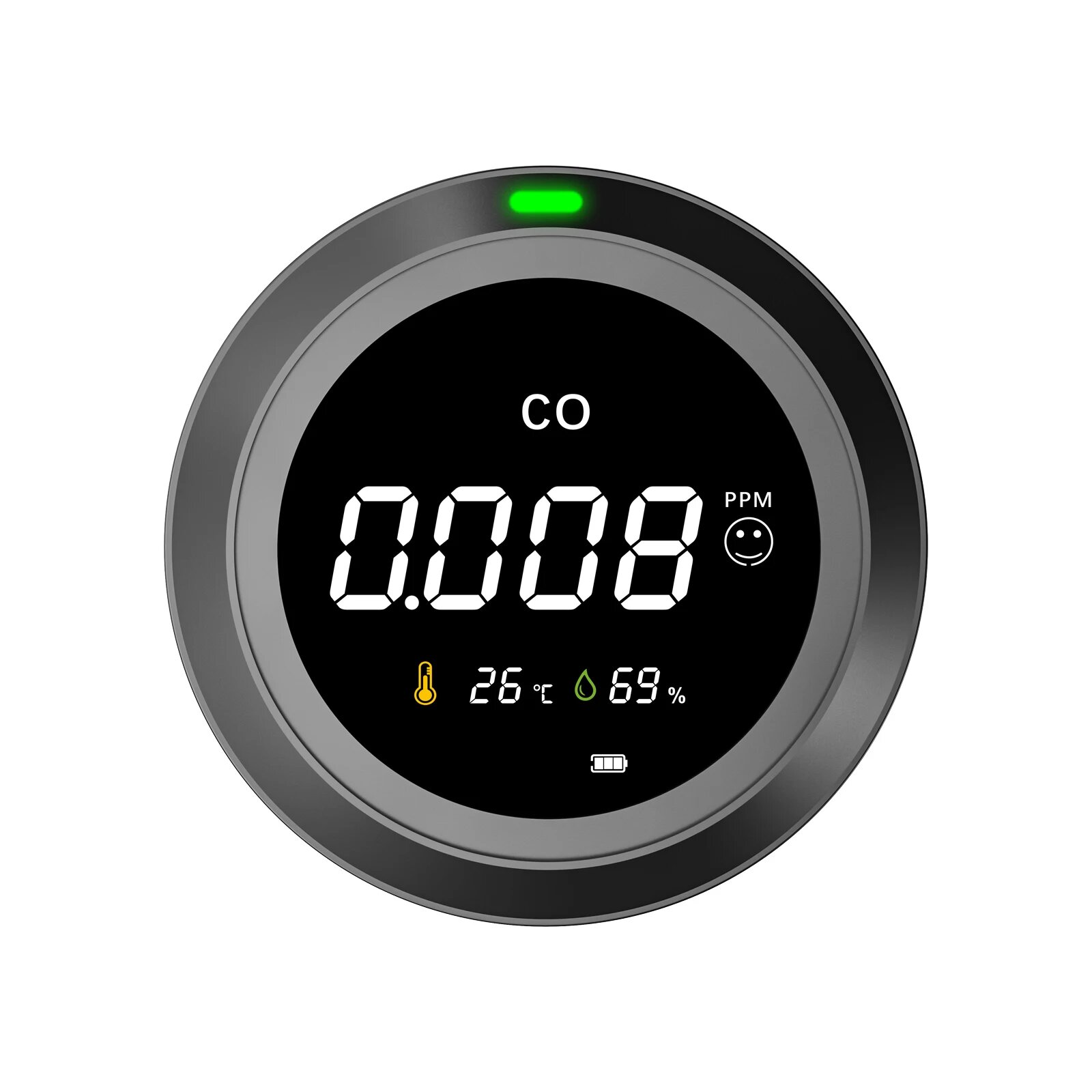 Портативный детектор CO Protmex 3 в 1, PTH-12