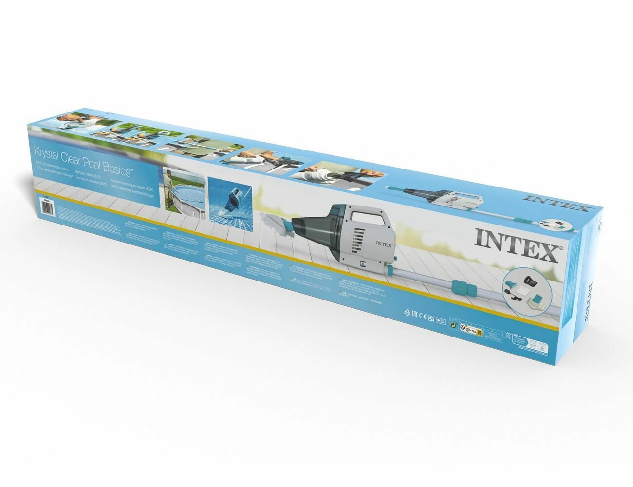 Пылесосы Для Бассейна Ручной пылесос Intex ZR200 с аккумулятором, 28628