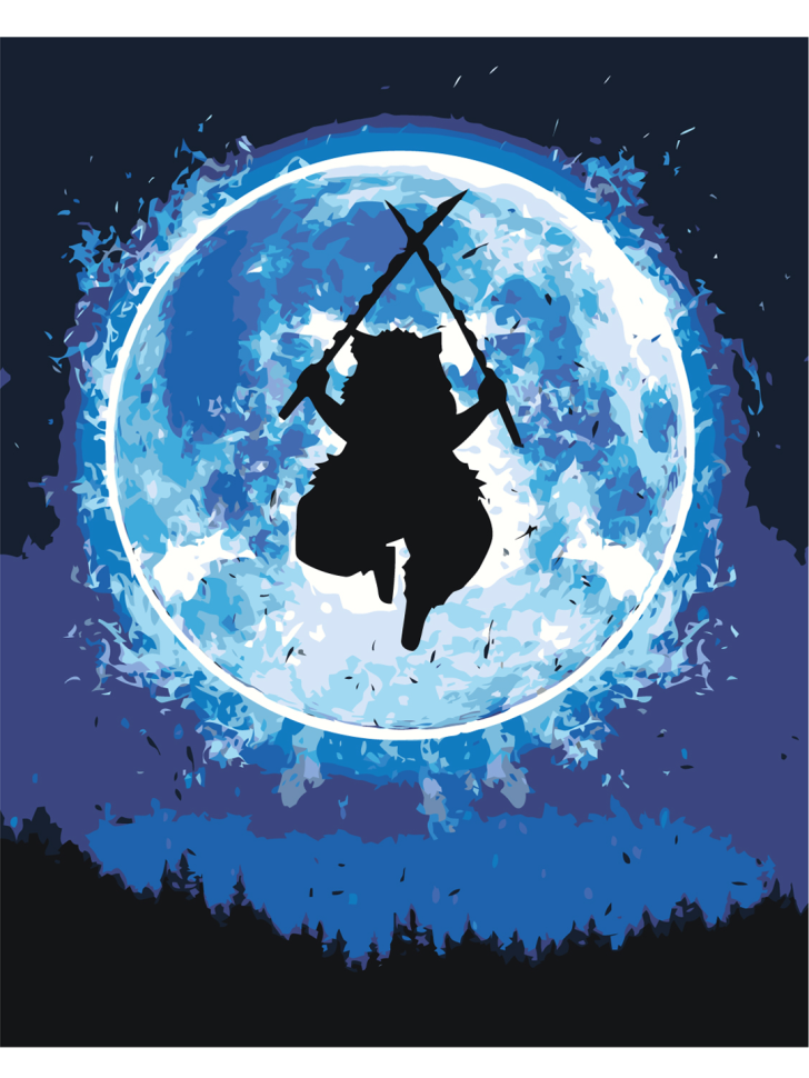 Картина по номерам "Рассекающий демонов" — фото 1