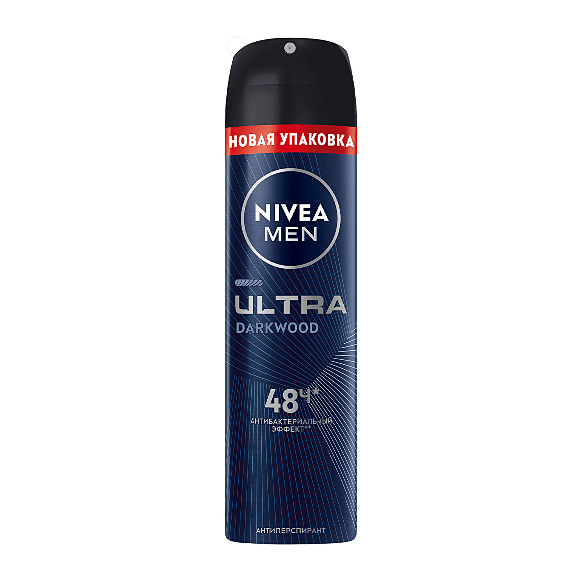 Антиперспирант-спрей NIVEA "Men Ultra", древесный аромат, антибактериальный эффект, 150 мл