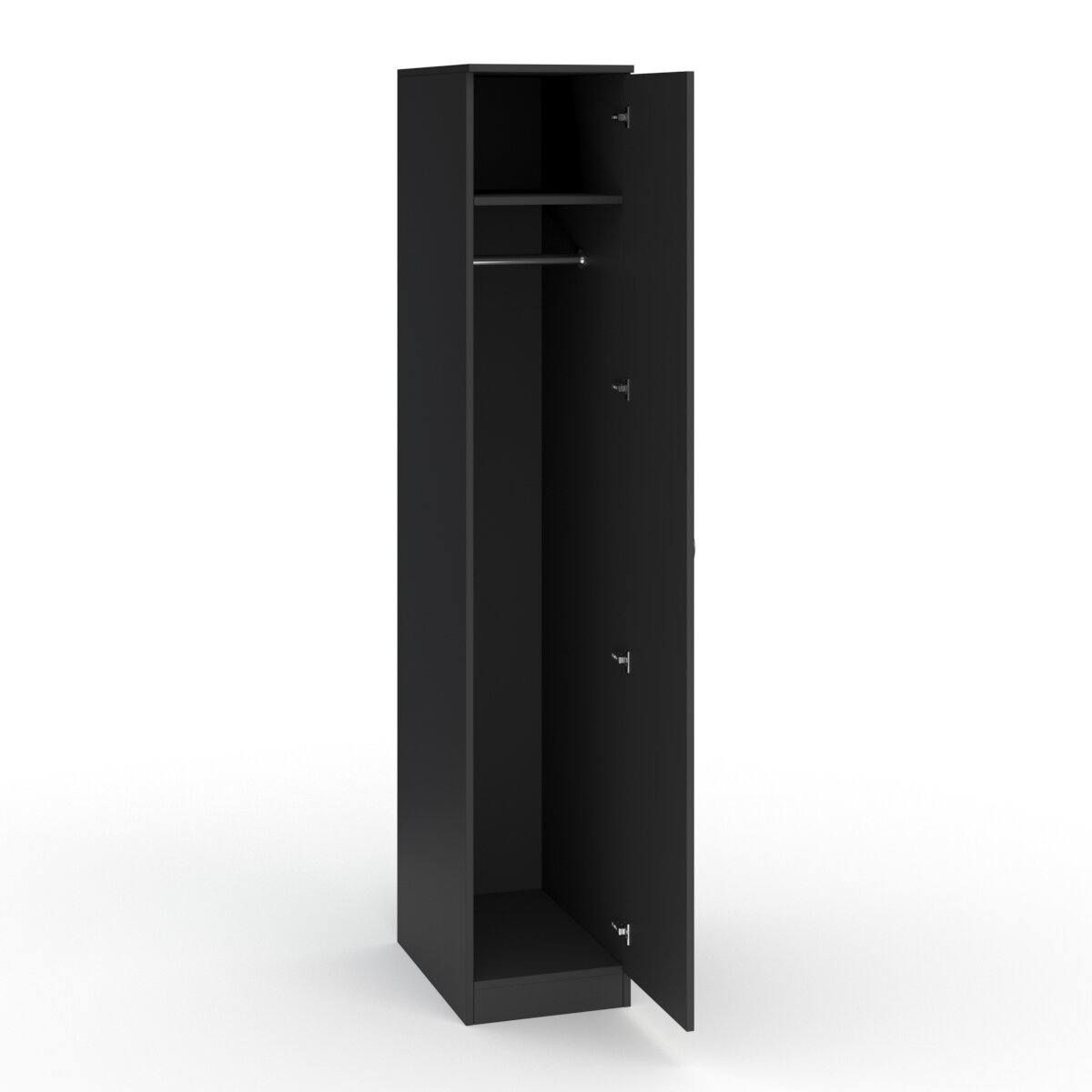 Шкаф офисный для одежды ШО-33, Черный. Производитель товара - компания Westcom.