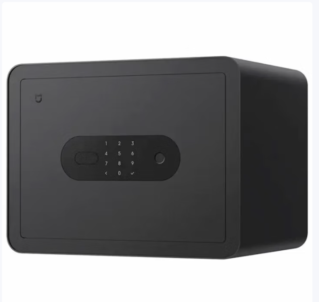 Умный электронный сейф с датчиком отпечатка пальца Xiaomi Mijia Smart Safe Deposit Box Dark Grey (BGX-5X1-303)