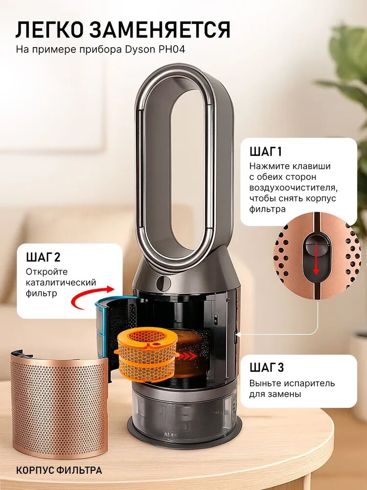 Фильтр испаритель для Dyson PH01, PH02, PH03, PH04 (970718-01) — фото 1