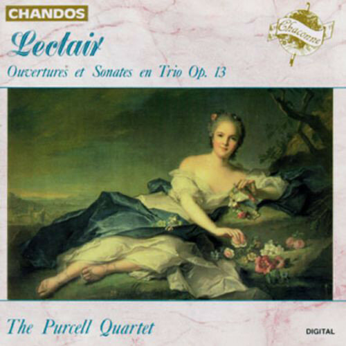 Диск Leclair  Sonates   Overtures Op  13   Purcell Quartet  1 CD 