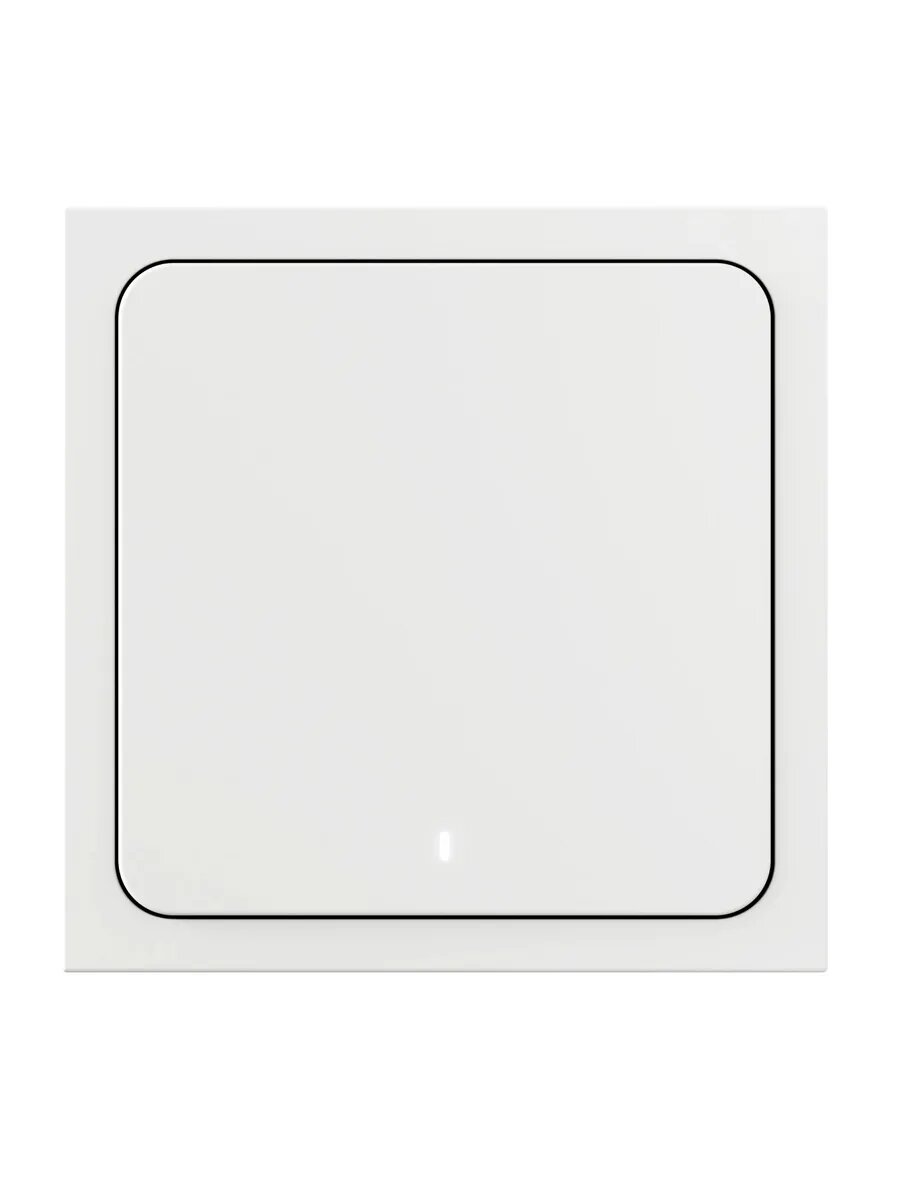 Умный выключатель YNDX-00531 1-нокл. универсальный белый